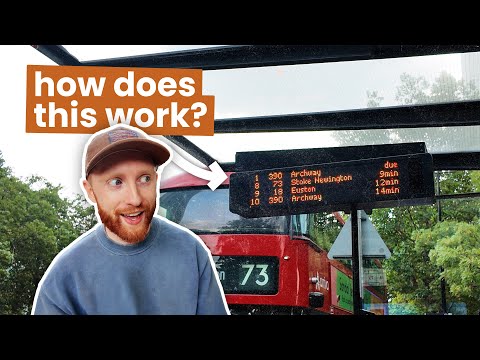 How do they actually know when your bus is due?