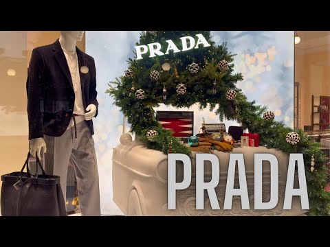 Milan’s Luxury Shopping Paradise | Prada Flagship Tour, Designer Stores & Stunning Window Displays