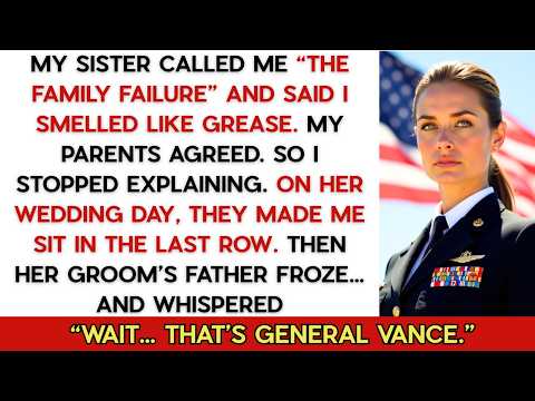 My Sister Mocked My "Cheap" Dress — Until Her Groom's Father Saluted Me: "General, Ma'am."