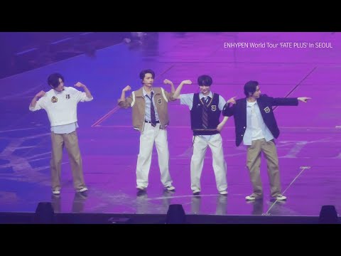 240225 ENHYPEN 'BILLY POCO +Keep Swimming Through+ Flower + Booty Wurk' 직캠 엔하이픈 'FATE PLUS' IN SEOUL