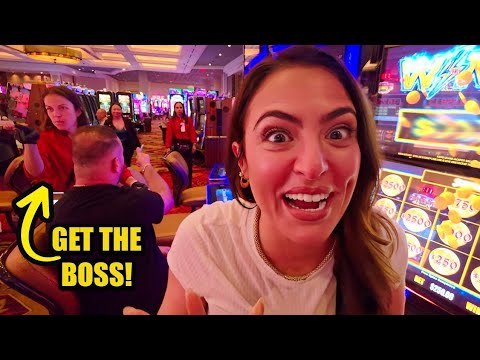 GET THE BOSS!! Lady Luck Won Her BIGGEST JACKPOT Ever at Hard Rock!