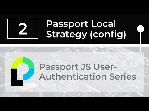 Passport Local Configuration (Node + Passport + Express)