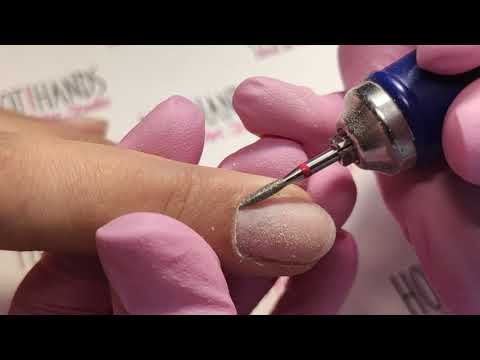 Комбинированный маникюр кусачками