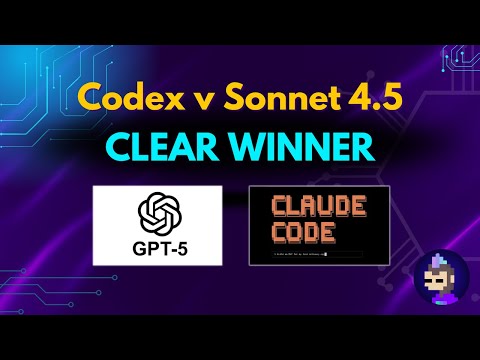 GPT-5 Codex vs Claude Sonnet 4.5 (Clear Winner)