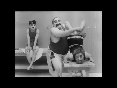 The Cure (1917) Charlie Chaplin - Refurbished Full Movie