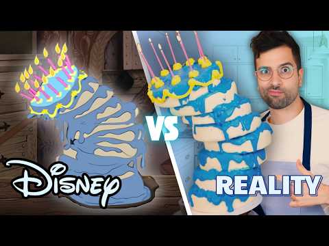 I Baked Iconic DESSERTS from DISNEY Movies