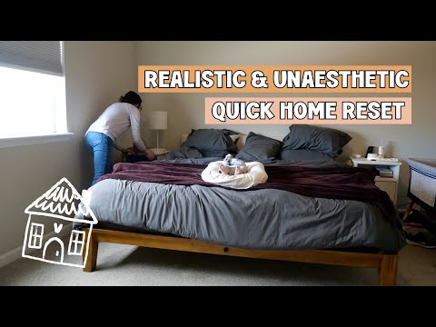 A Gentle Winter Reset | Realistic Cleaning with Kids at Home