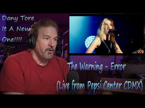 Renaissance Man Reaction/Analysis to The Warning - Error (Pepsi Center CDMX) Pure Rock!