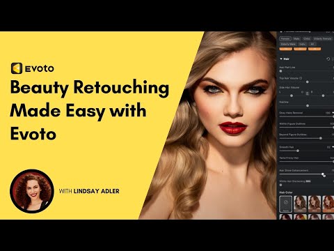 Beauty Retouching Made Easy with Evoto