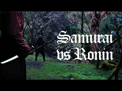 Samurai vs Ronin | realistic, non-choreographed medieval combat - Naginata vs Katana