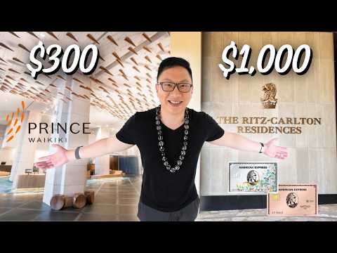 Prince Waikiki vs. Ritz Carlton Waikiki Beach: $300 vs $1,000 Luxury Hotel in Hawaii