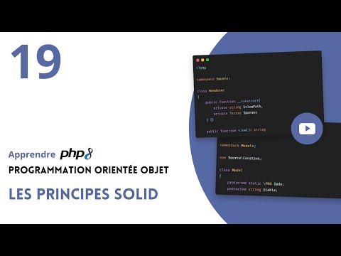 PHP 8 - Programmation Orientée Objet - #19 Les principes SOLID