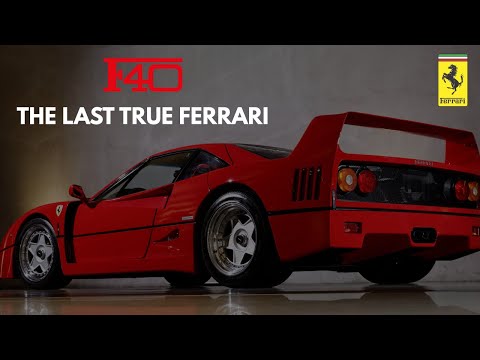 Ferrari F40 – The Last True Ferrari