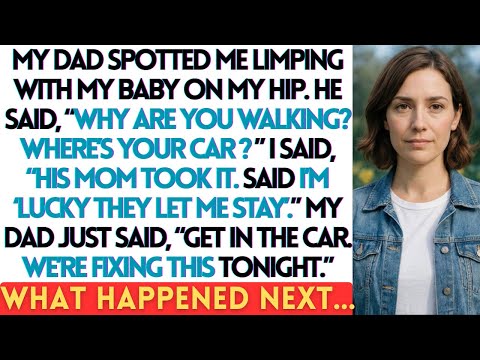 Dad Asked Why Didn't You Drive — I Said My Husband's Mother Took My Car to 'Keep Me Controlled'...