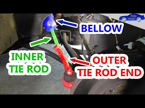 How to TEST and REPLACE outer tie rod ends and inner tie rods ?
