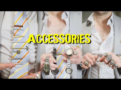 Formal Accessories - Tie Bars, Watches, Necklaces, Rings, Lapel Pins