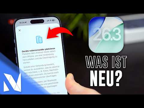 iOS 26.3 ist da - Was ist neu? (Transfer to Android, Fehlerbehebungen & mehr!) | Nils-Hendrik Welk