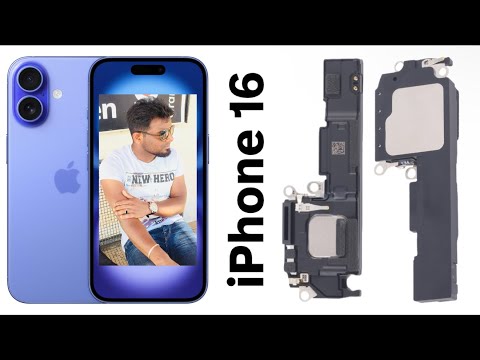 iPhone 16 Speaker Replacement