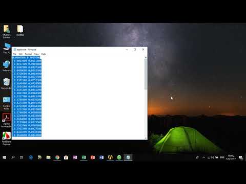 Importing airfoil coordinates to ANSYS