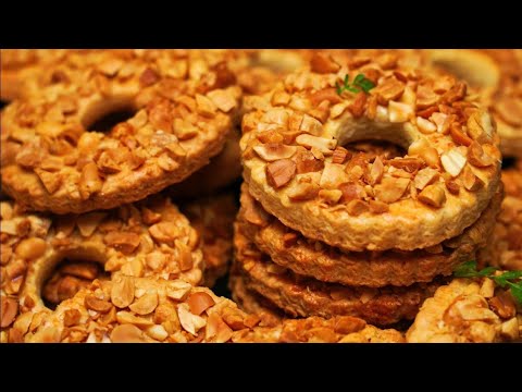 SAND RINGS with PEANUTS! 😍 Incredibly Delicious! Simple Recipe | Cooking with Tanya