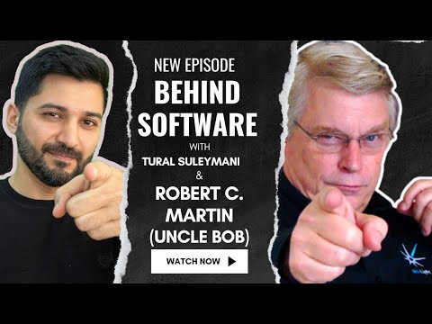 SOLID principles, Clean Architecture,Clean Code and more: "Behind Software" with Robert C.Martin