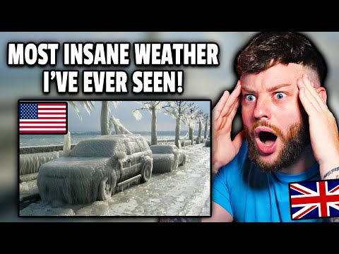 BRITISH GUY Reacts to 10 STRANGEST Weather Events In US History!