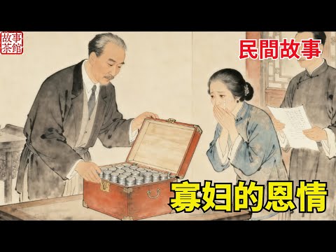 寡婦借錢給落魄商人，被村民嘲笑 “肉包子打狗”，三年後商人衣錦還鄉，十倍奉還還帶商機！#民間故事#情感 #睡前故事#人生感悟