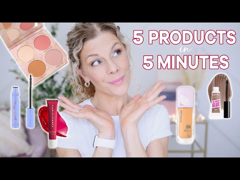 The Ultimate MINIMAL Makeup Guide | 5 Products in 5 Minutes