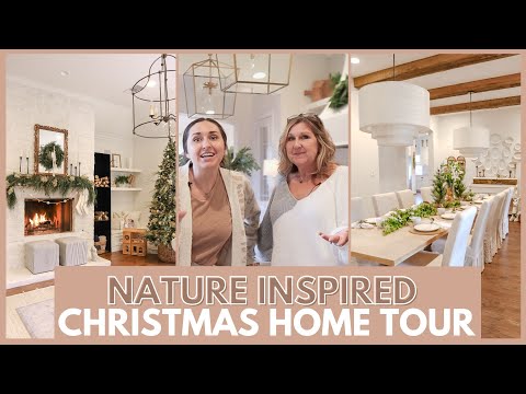 NATURE INSPIRED CHRISTMAS HOME TOUR | Unique Holiday Design | FARMHOUSE LIVING