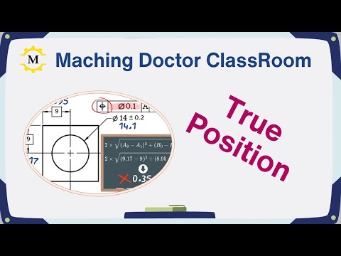True Position introduction (With examples & Calculations)