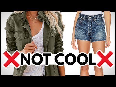 12 Styles “Not Cool Anymore” …Wear THIS Instead!