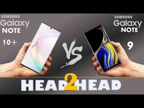 Samsung Galaxy NOTE 10 + VS Galaxy NOTE 9