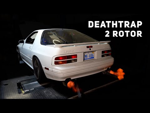 Making 700 HP on a 2200lb RX-7 is ROWDY