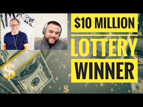 $10 MILLION LOTTERY INTERVIEW w/ BRADLEY HAHN