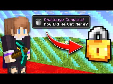 Minecraft, But Advancements UNLOCK The World