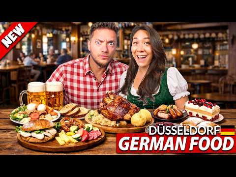 German Food Tour in Düsseldorf – From Bakery to Pork Haxe!🇩🇪