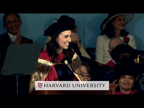 New Zealand Prime Minister Jacinda Ardern | Harvard Commencement 2022