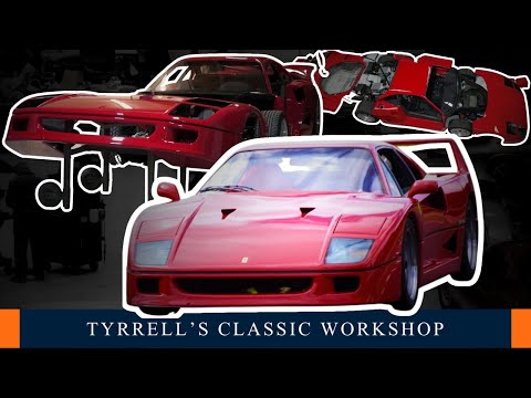 Ferrari F40 restored by ourselves- your chance to see it live! | Tyrrell's Classic Workshop