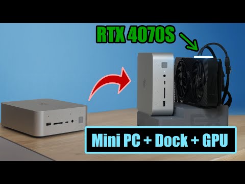 Beelink GTi12 Ultra Review: PCIe 8x4.0 eGPU Connection