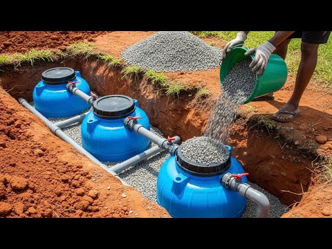 No More Gas Cylinders! Get Free Gas All Year Round Using Just a Blue Plastic Barrel +PVC Pipes