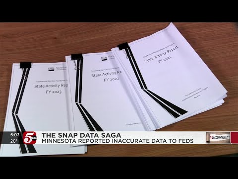 Minnesota repeatedly reported inaccurate data on SNAP to the federal government