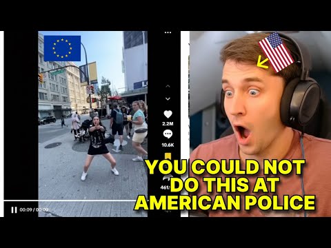 American reacts to EUROPE VS AMERICA TikToks