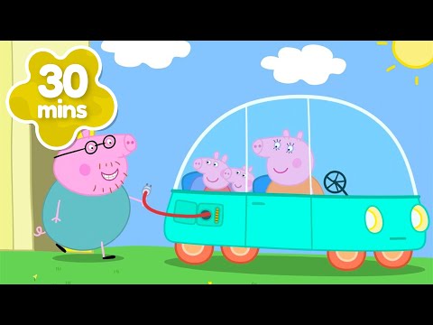 Peppa's NEW Electric Car 🚙 Futuristic Talking Car! 🏎️ Peppa Pig Full Episodes | 2 Hours