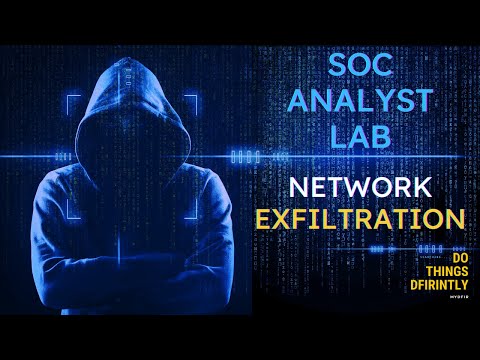 Cybersecurity SOC Analyst Lab - Network Analysis (Exfiltration)