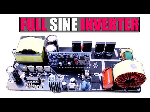 So Excited!!! Pure SINE Inverter PCB at 230V and 50Hz