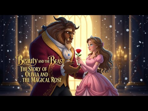 Beauty and The Beast | The Story of Olivia and Magical Rose | Animated Stories | Kids Stories |