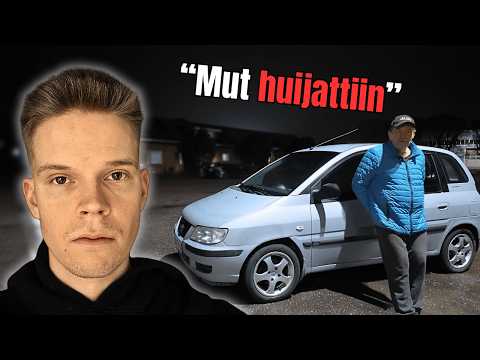72-vuotias mies joutui autohuijauksen uhriksi