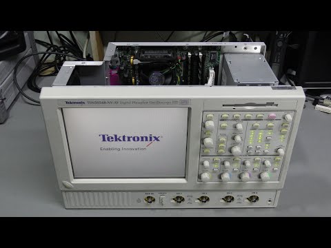 #122 - Tektronix TDS5054B-NV-AV oscilloscope repair