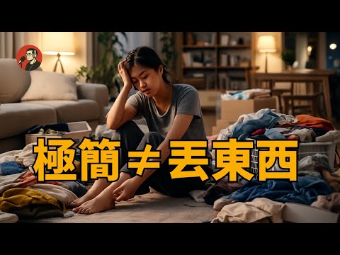 Can't let go? Because you've misunderstood the object of "minimalism".