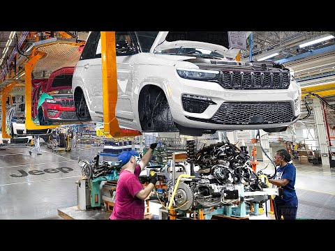 Inside the US Mega Factory Producing the New Jeep Grand Cherokee